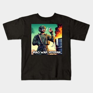 Iraq vet Kids T-Shirt